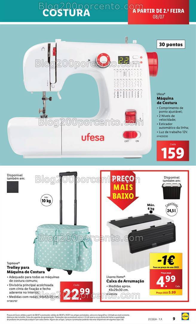 Antevisão Folheto LIDL Promoções de 4 a 10 julho