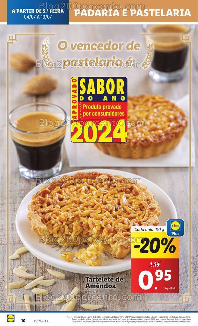 Antevisão Folheto LIDL Promoções de 4 a 10 julho