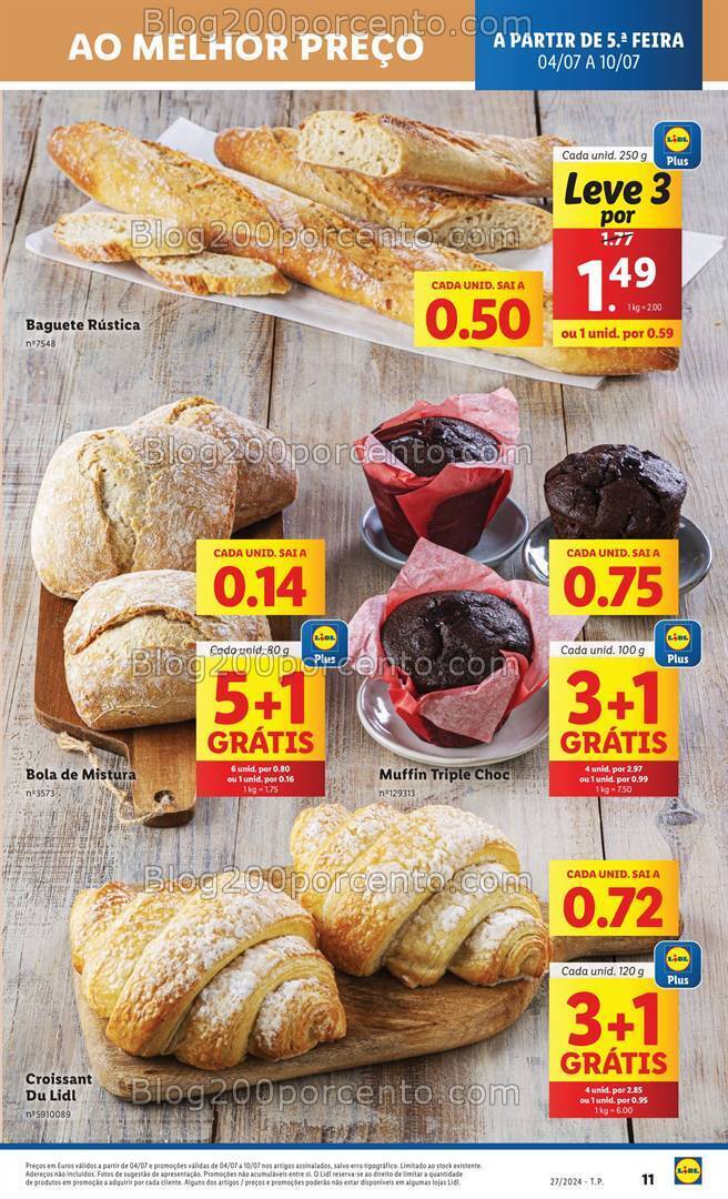Antevisão Folheto LIDL Promoções de 4 a 10 julho