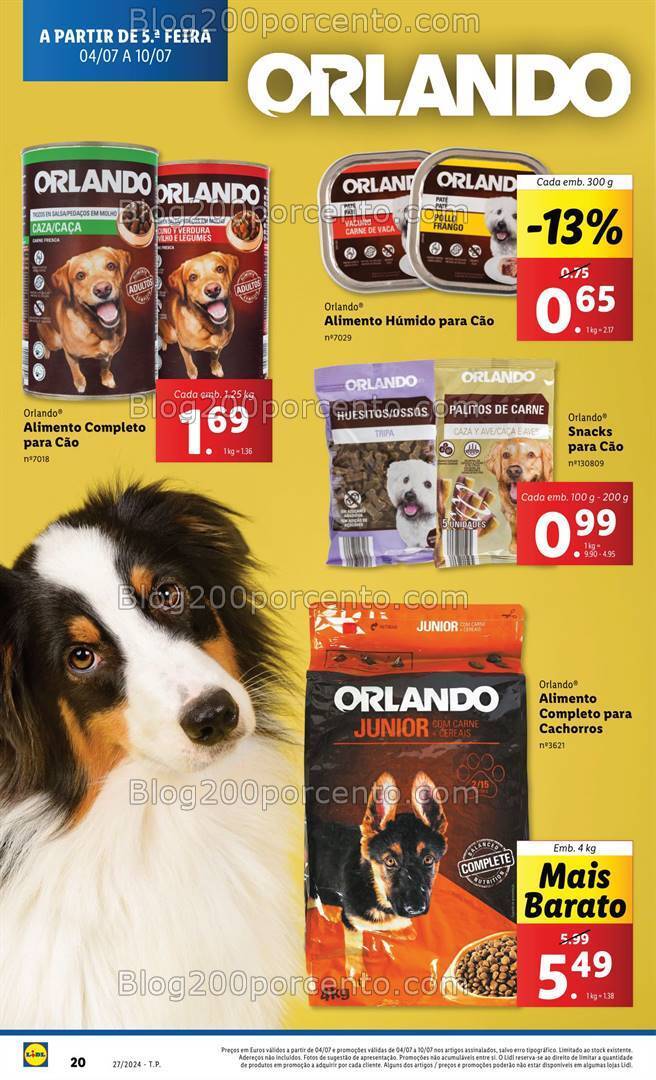 Antevisão Folheto LIDL Promoções de 4 a 10 julho