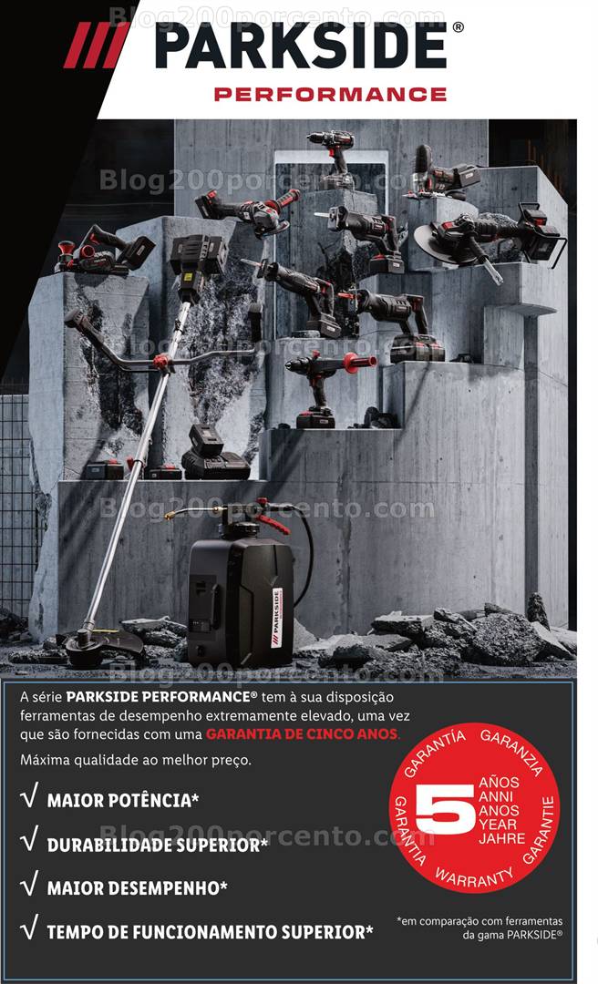 Antevisão Folheto LIDL Especial Parkside Promoções de 5 a 11 maio parkside