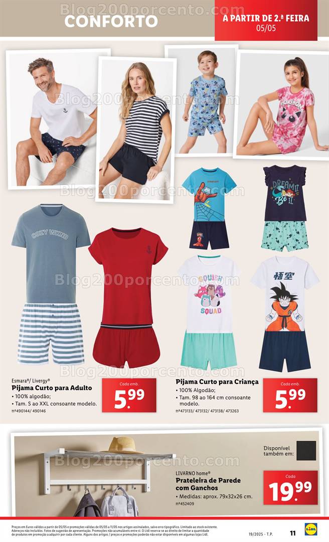 Antevisão Folheto LIDL Bazar Promoções de 5 a 15 maio - Edição Digital