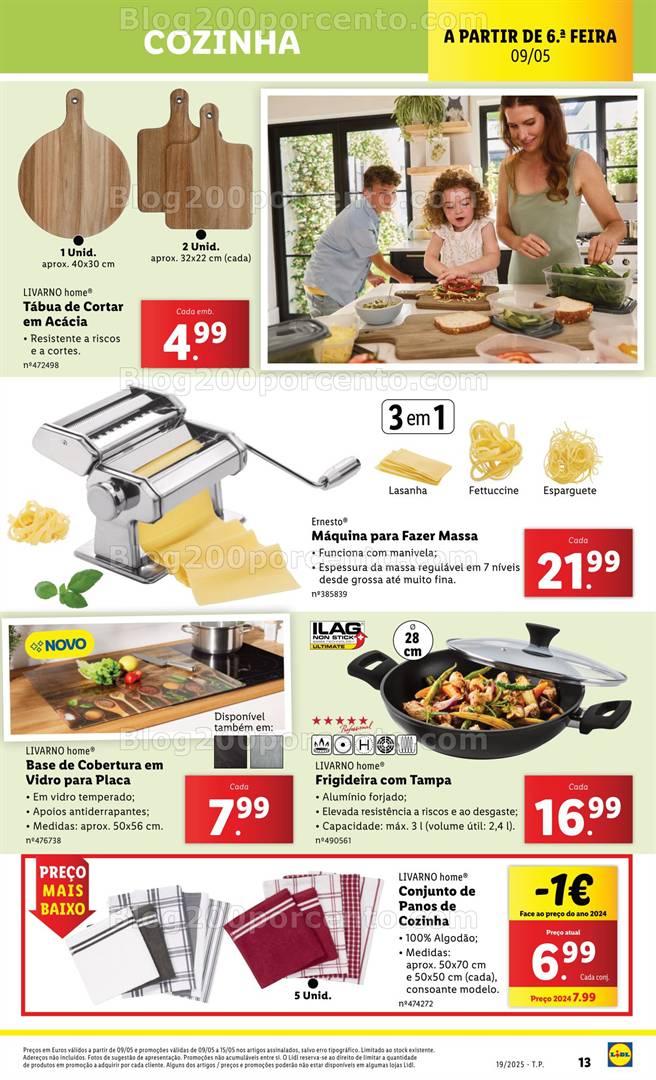 Antevisão Folheto LIDL Bazar Promoções de 5 a 15 maio - Edição Digital