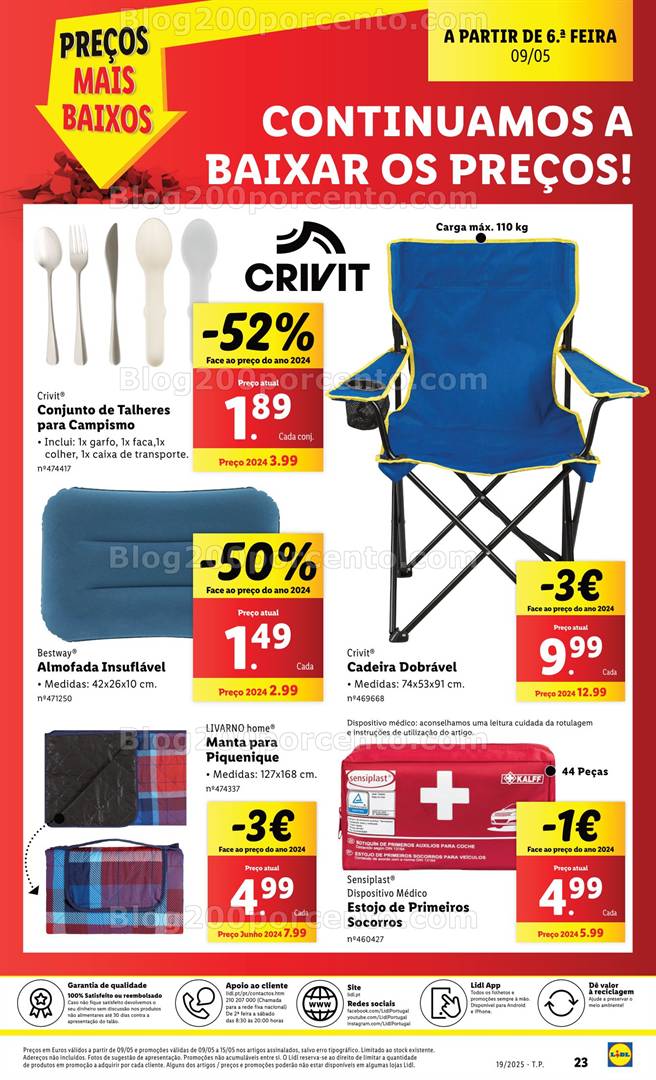 Antevisão Folheto LIDL Bazar Promoções de 5 a 15 maio - Edição Digital