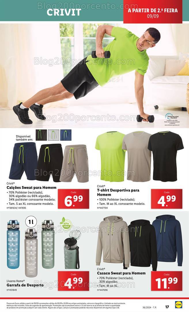 Antevisão Folheto LIDL Bazar Promoções a partir de 9 setembro