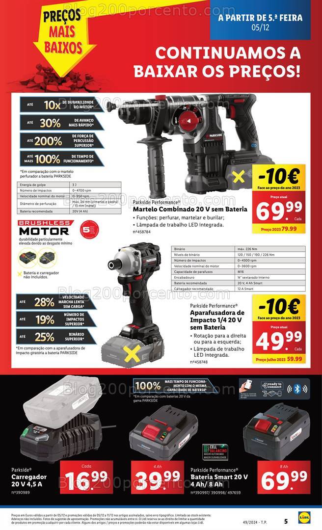 Antevisão Folheto LIDL Bazar Promoções a partir de 5 dezembro!