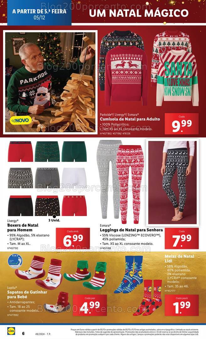 Antevisão Folheto LIDL Bazar Promoções a partir de 5 dezembro!