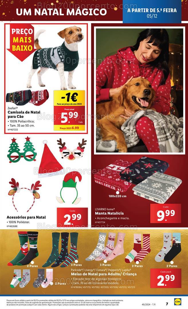 Antevisão Folheto LIDL Bazar Promoções a partir de 5 dezembro!