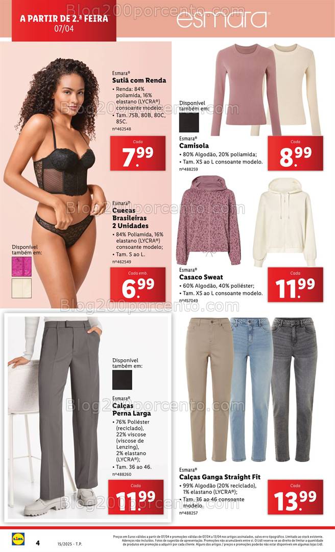 Antevisão Folheto LIDL Bazar Promoções de 7 a 13 abril - Edição Digital