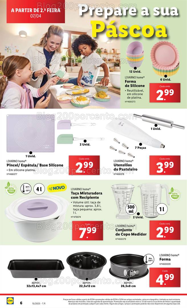 Antevisão Folheto LIDL Bazar Promoções de 7 a 13 abril - Edição Digital
