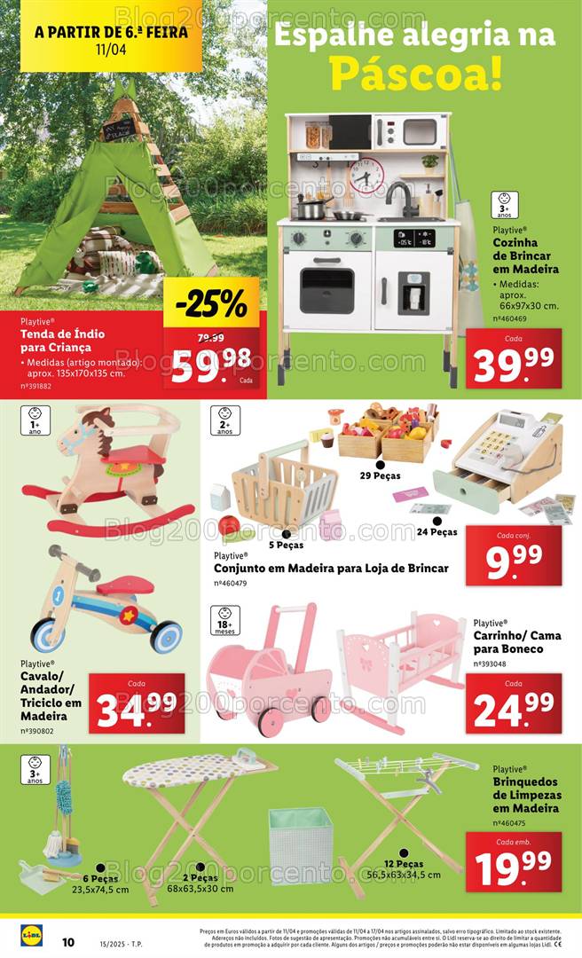 Antevisão Folheto LIDL Bazar Promoções de 7 a 13 abril - Edição Digital