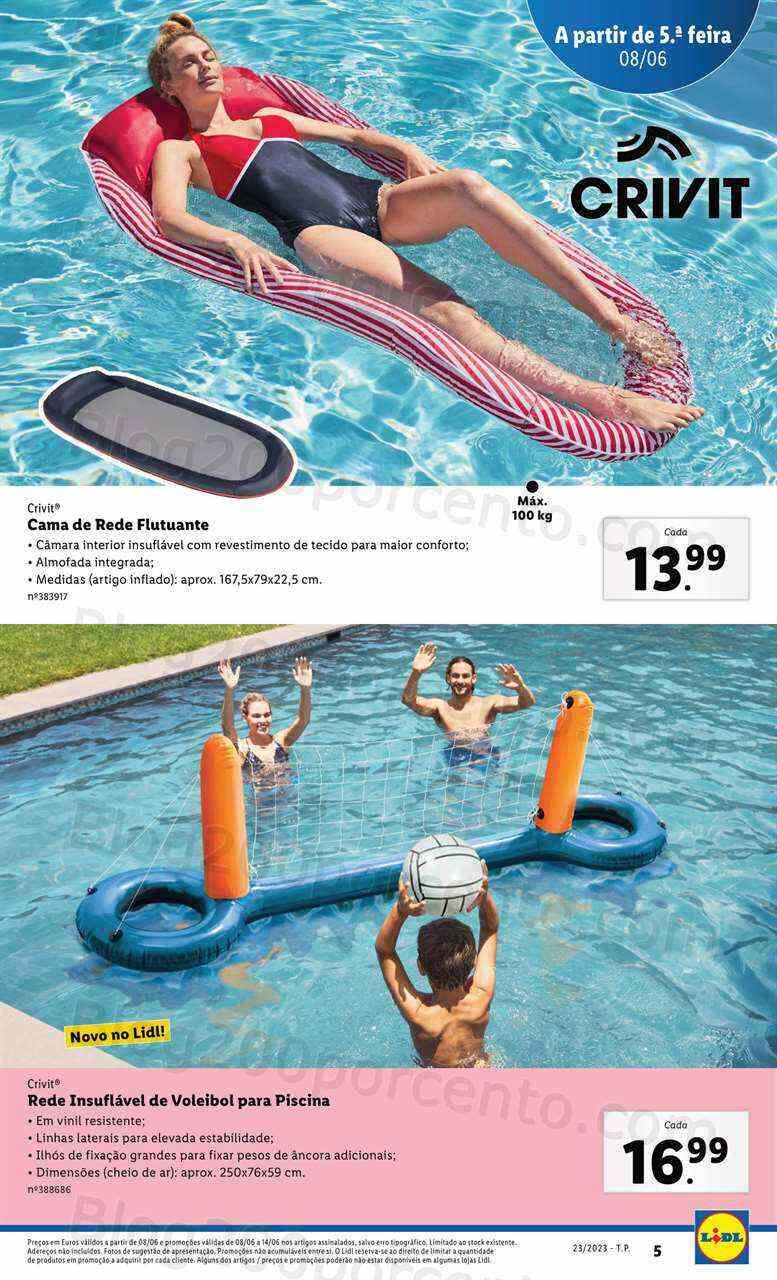 Antevisão Folheto LIDL Bazar Promoções de 8 a 14 junho