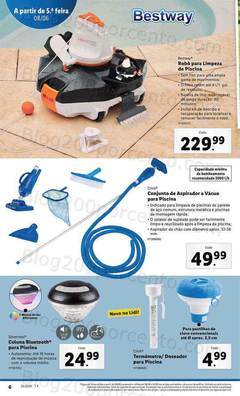 Antevisão Folheto LIDL Bazar Promoções de 8 a 14 junho