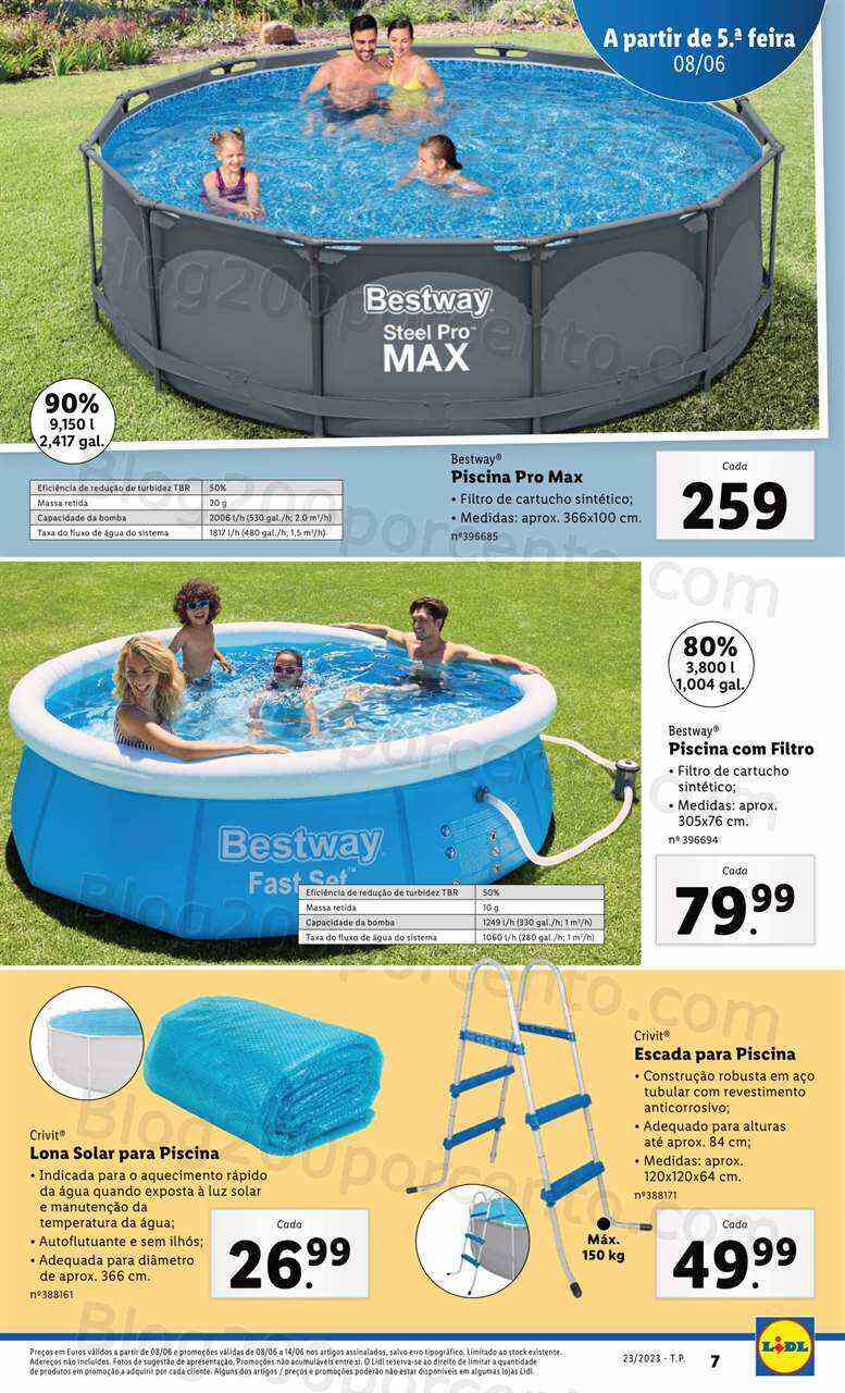 Antevisão Folheto LIDL Bazar Promoções de 8 a 14 junho