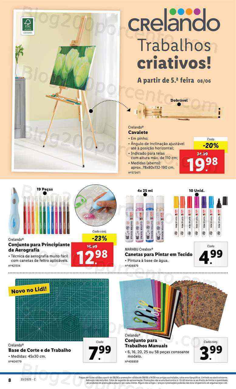 Antevisão Folheto LIDL Bazar Promoções de 8 a 14 junho