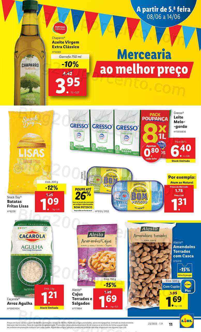Antevisão Folheto LIDL Supermercado Promoções de 8 a 14 junho