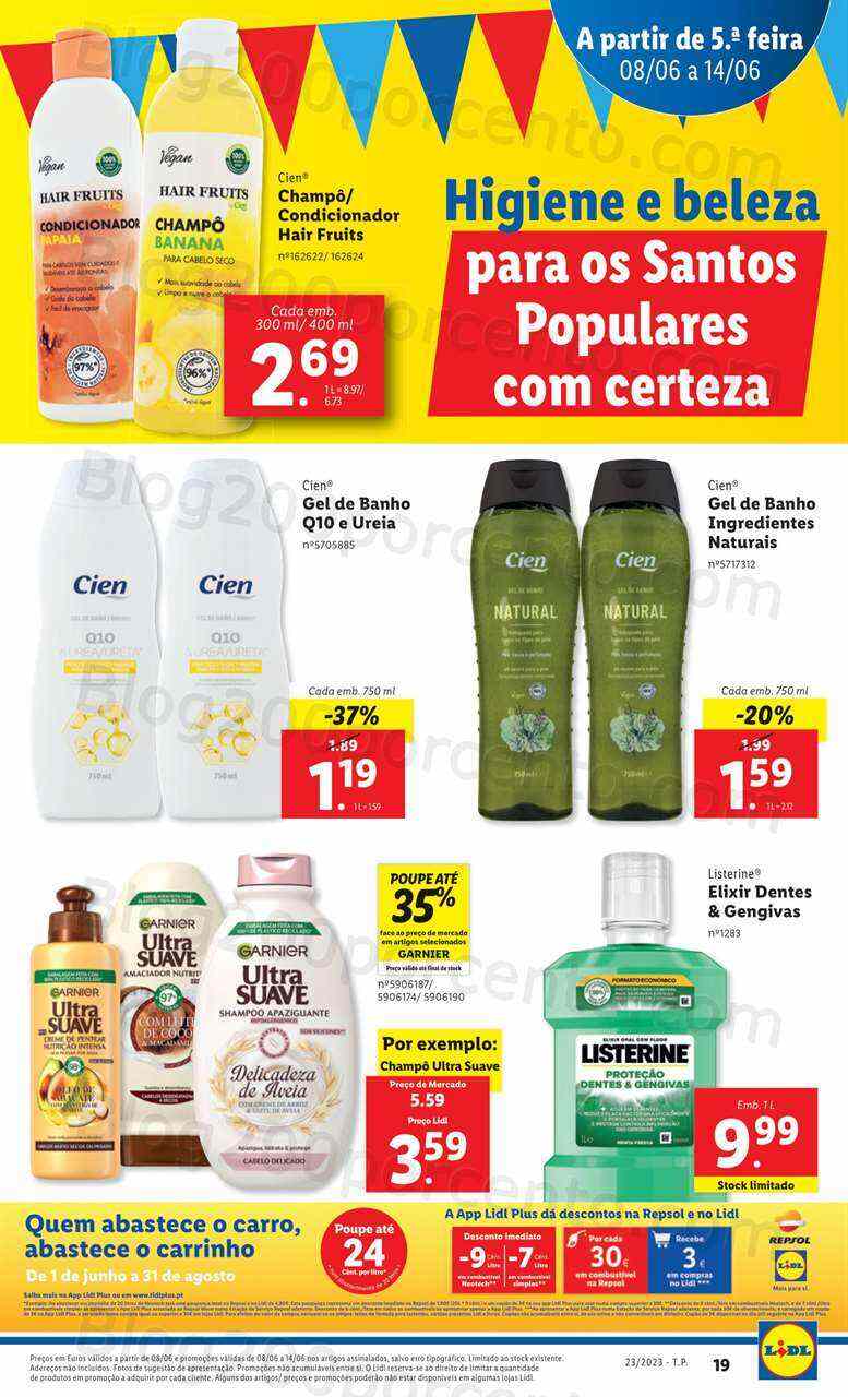 Antevisão Folheto LIDL Supermercado Promoções de 8 a 14 junho
