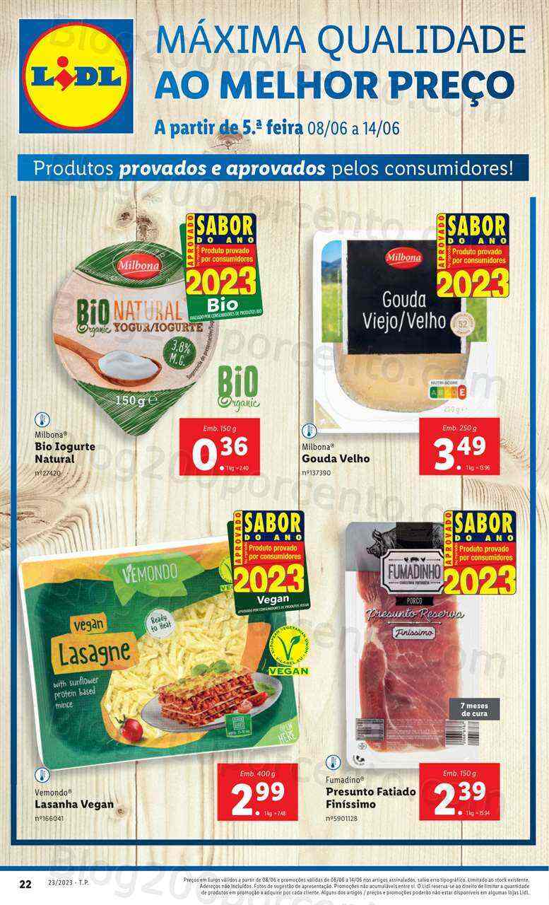 Antevisão Folheto LIDL Supermercado Promoções de 8 a 14 junho