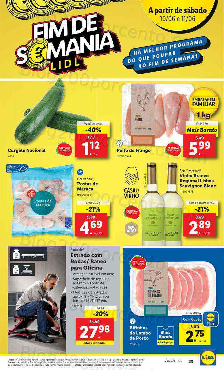 Antevisão Folheto LIDL Supermercado Promoções de 8 a 14 junho