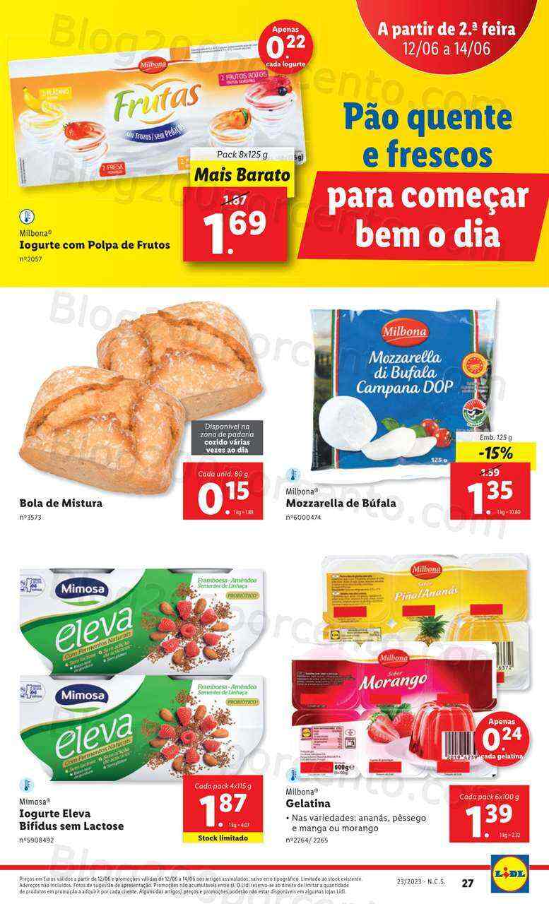 Antevisão Folheto LIDL Supermercado Promoções de 8 a 14 junho