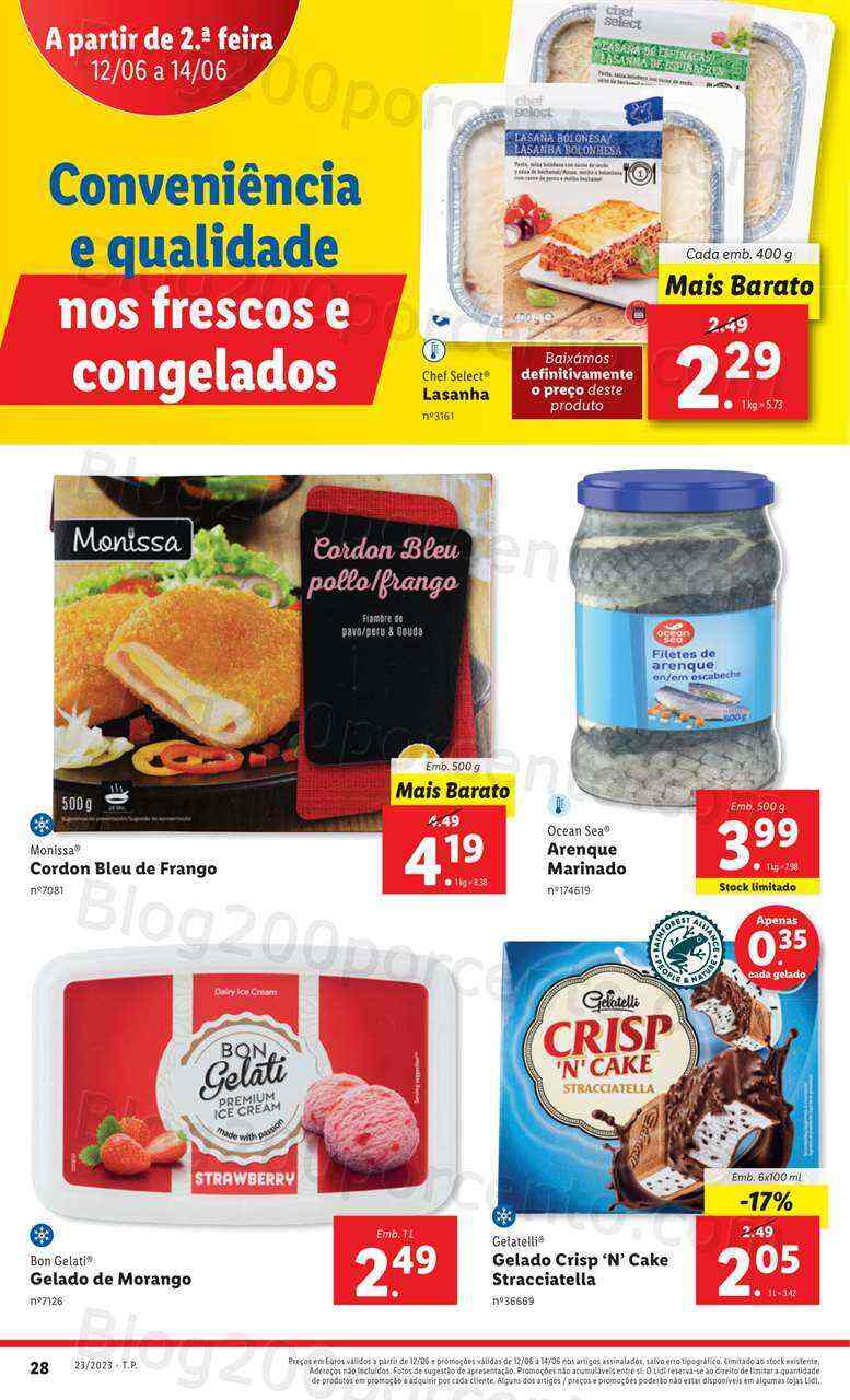 Antevisão Folheto LIDL Supermercado Promoções de 8 a 14 junho
