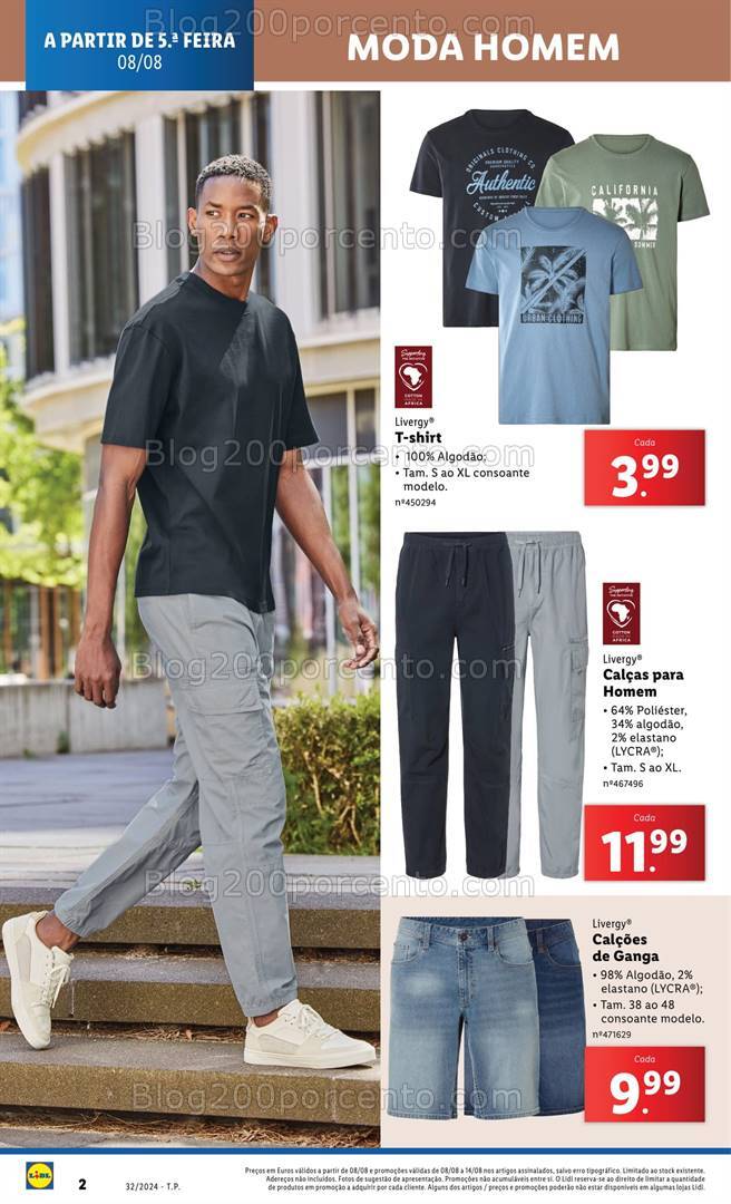 Antevisão Folheto LIDL Bazar Promoções de 8 a 14 agosto