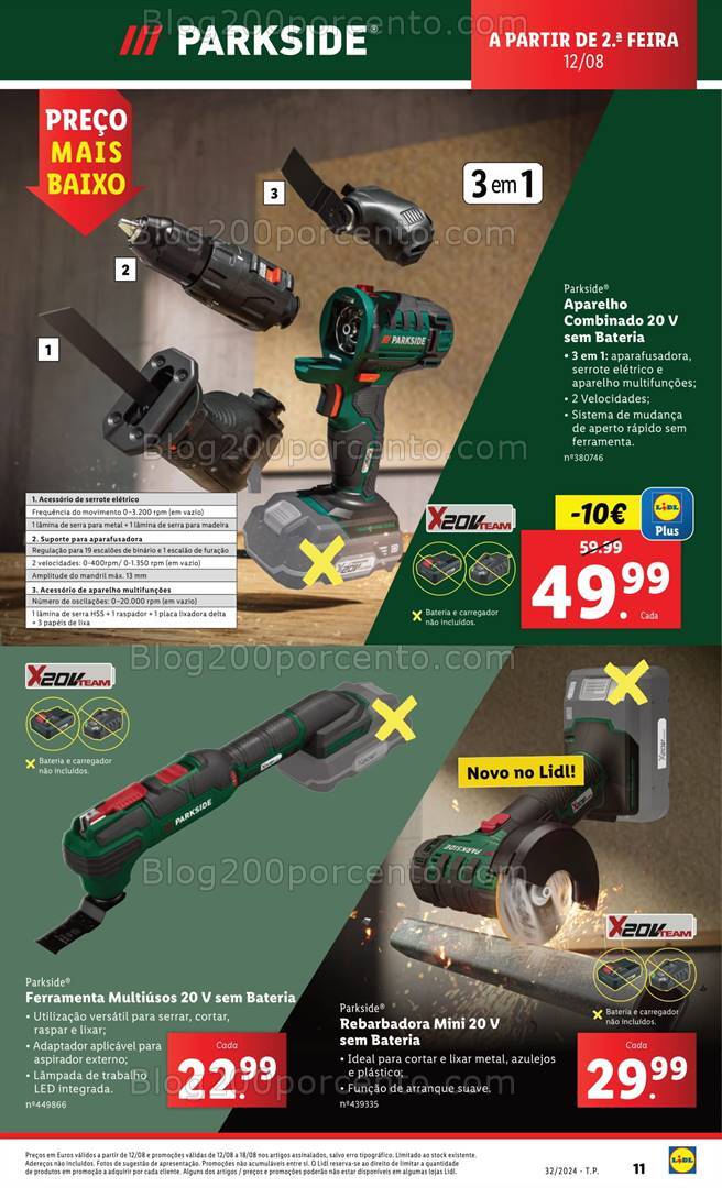 Antevisão Folheto LIDL Bazar Promoções de 8 a 14 agosto