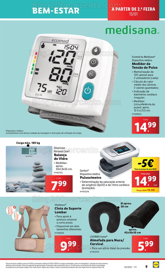 Antevisão Folheto LIDL Bazar Promoções a partir de 13 janeiro