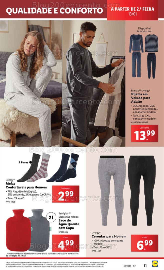 Antevisão Folheto LIDL Bazar Promoções a partir de 13 janeiro