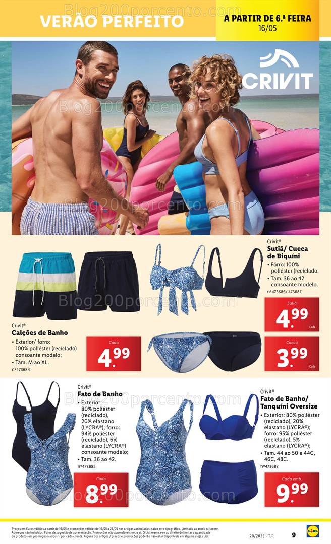 Antevisão Folheto LIDL Bazar Promoções de 12 a 22 de maio all