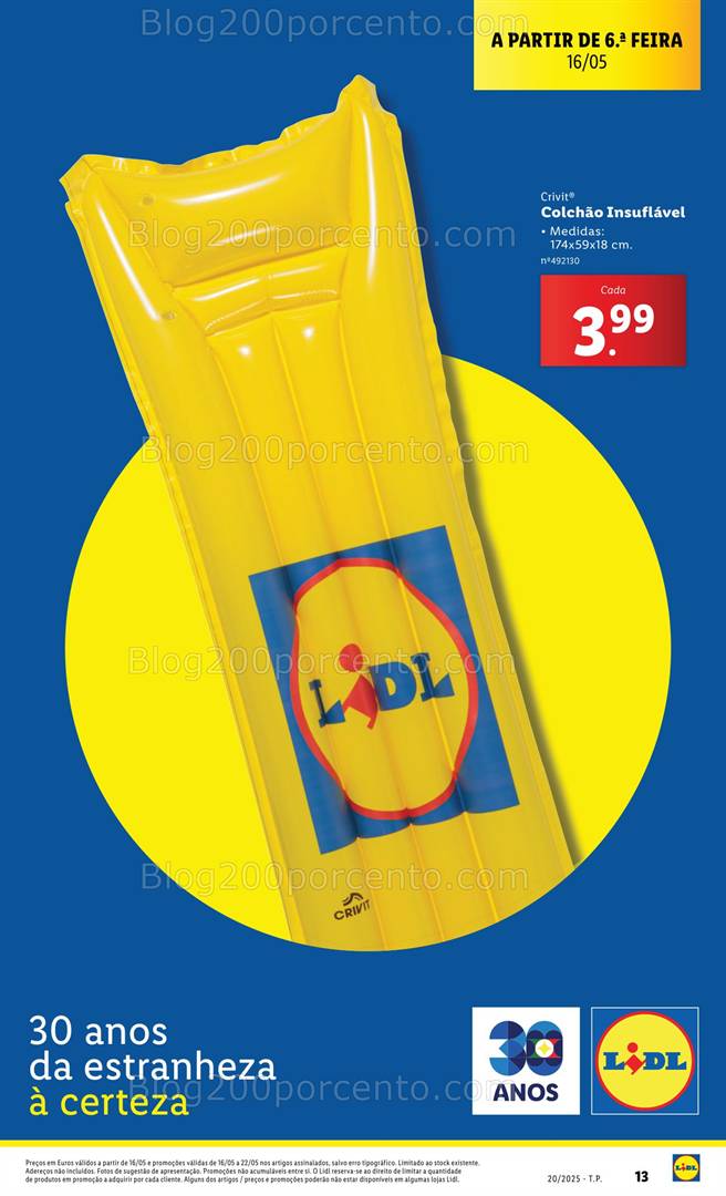 Antevisão Folheto LIDL Bazar Promoções de 12 a 22 de maio all