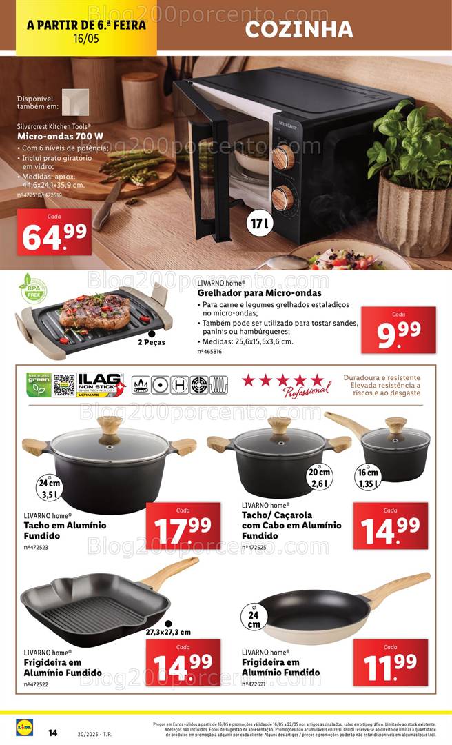 Antevisão Folheto LIDL Bazar Promoções de 12 a 22 de maio all