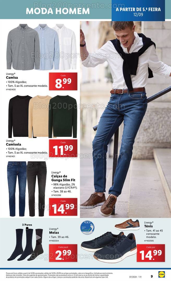 Antevisão Folheto LIDL Bazar Promoções de 12 a 18 setembro