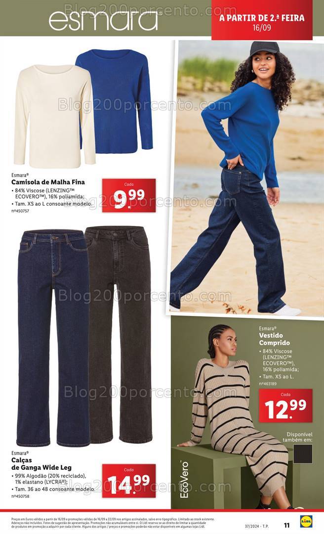 Antevisão Folheto LIDL Bazar Promoções de 12 a 18 setembro