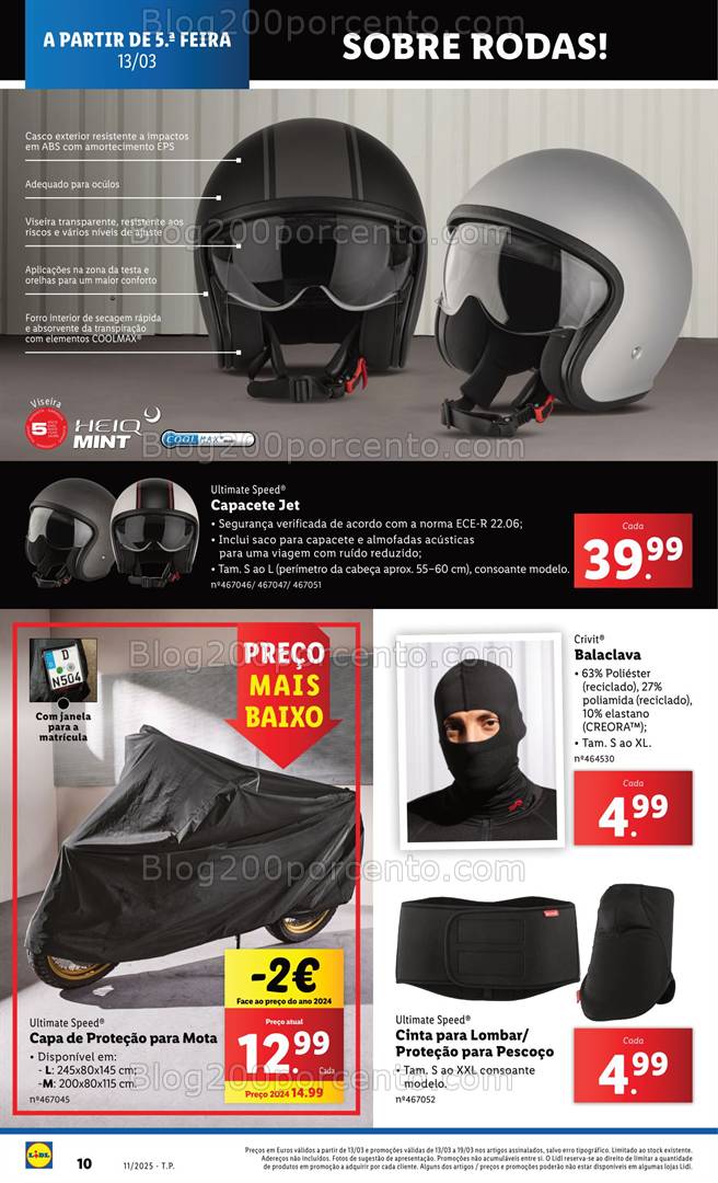 Antevisão Folheto LIDL Bazar Dia do Pai Promoções de 13 a 19 março