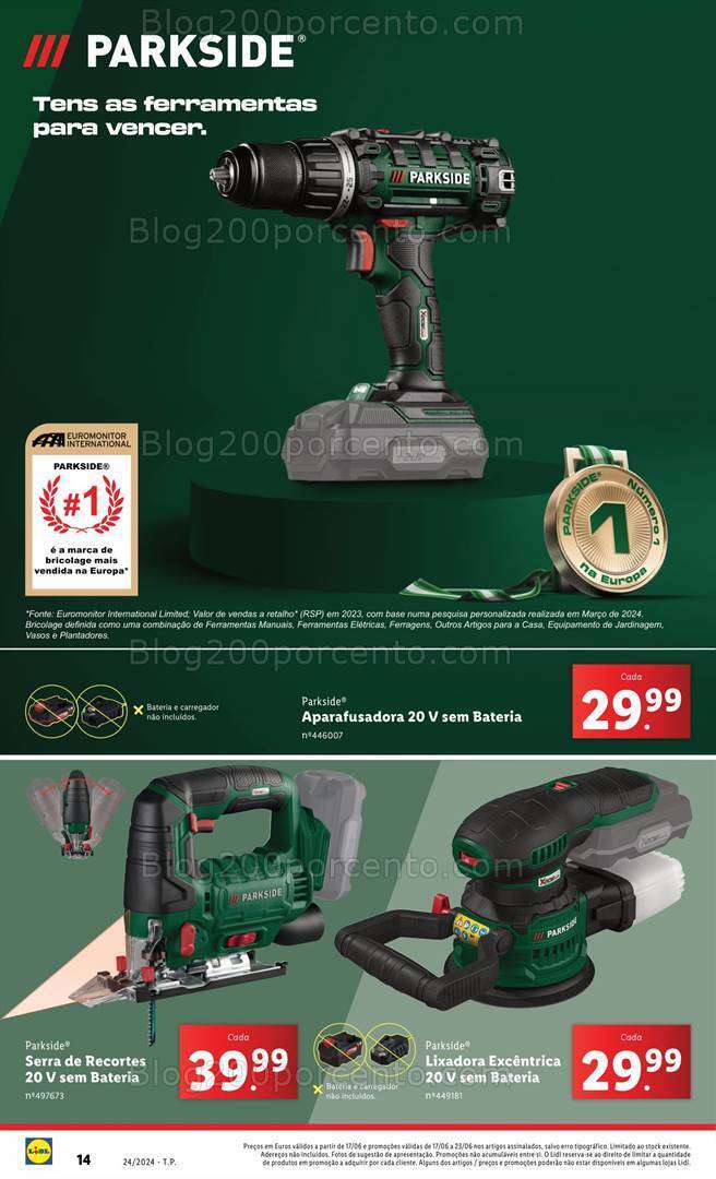 Antevisão Folheto LIDL Bazar Promoções a partir de 16 junho