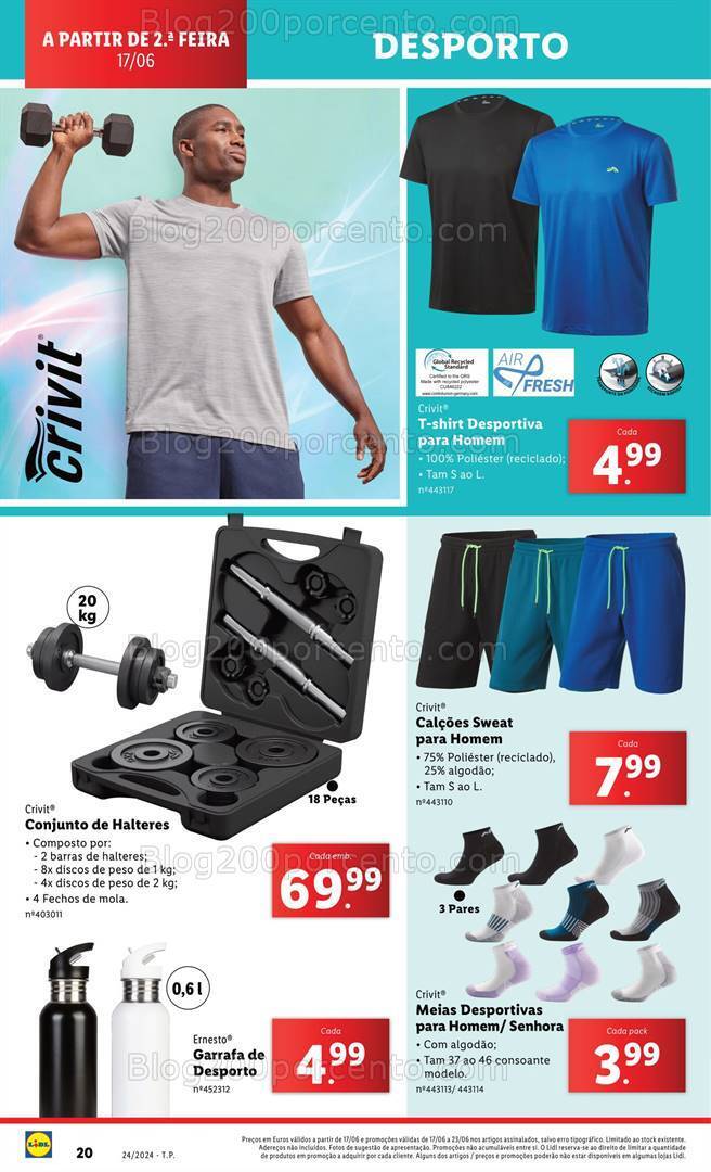 Antevisão Folheto LIDL Bazar Promoções a partir de 16 junho