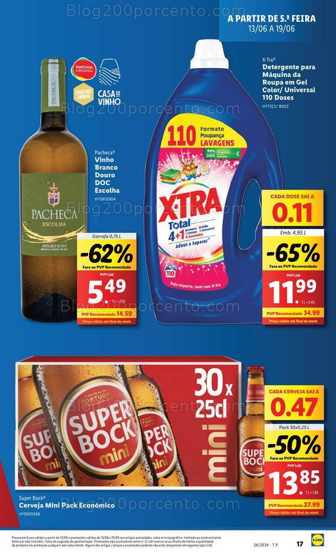 Antevisão Folheto LIDL Promoções de 13 a 19 junho