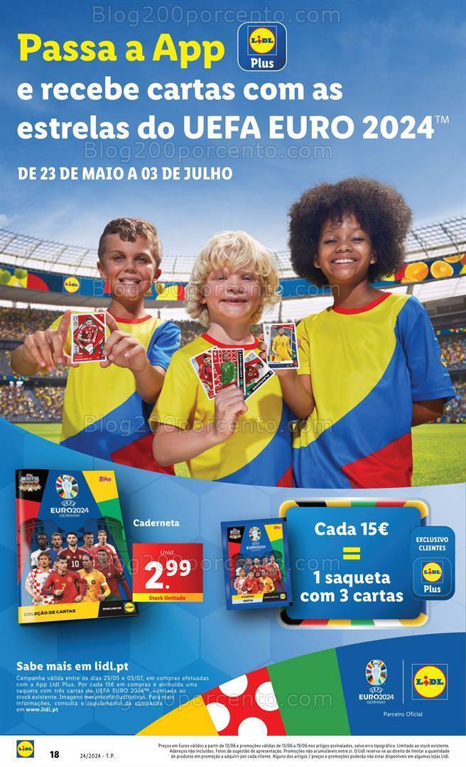 Antevisão Folheto LIDL Promoções de 13 a 19 junho