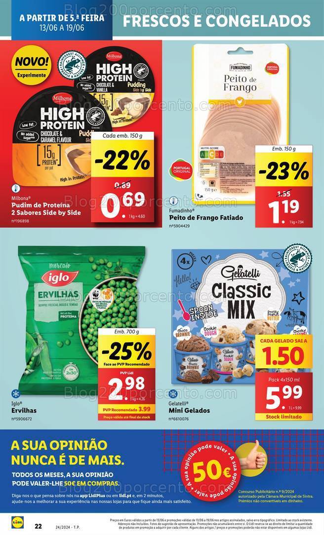 Antevisão Folheto LIDL Promoções de 13 a 19 junho