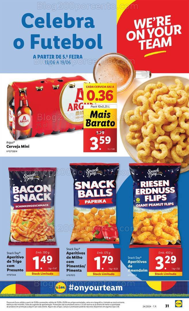 Antevisão Folheto LIDL Especial Europeu Promoções de 13 a 19 junho