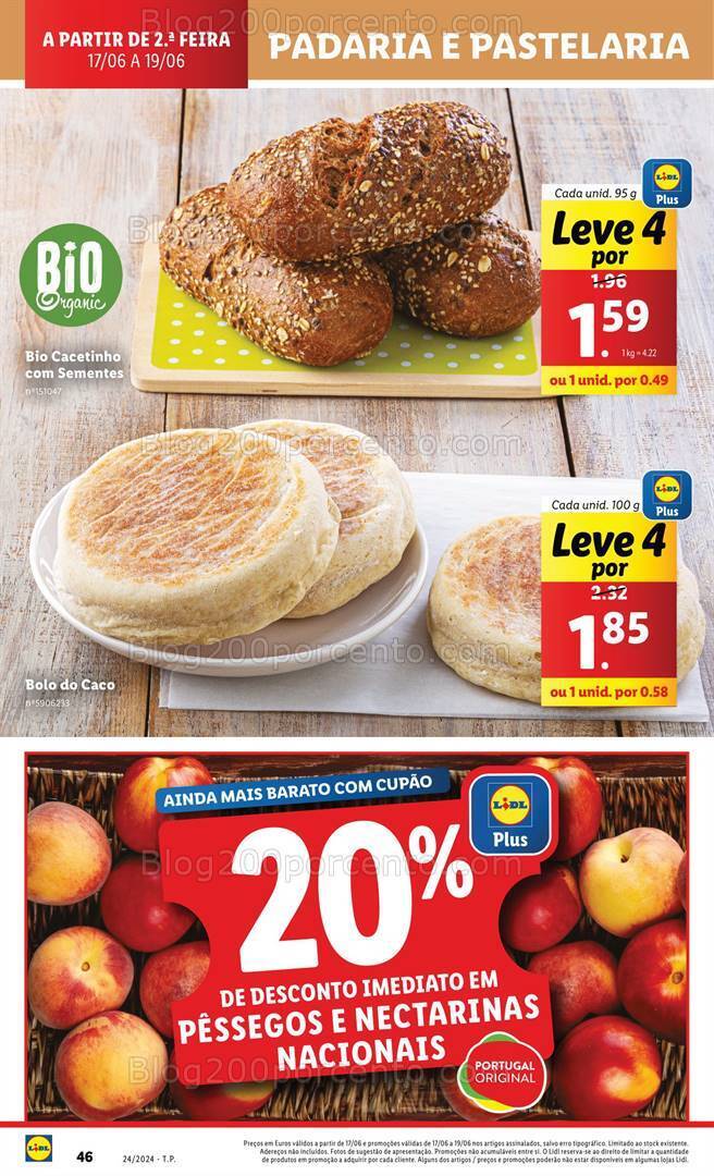 Antevisão Folheto LIDL Supermercado Promoções de 17 a 19 junho