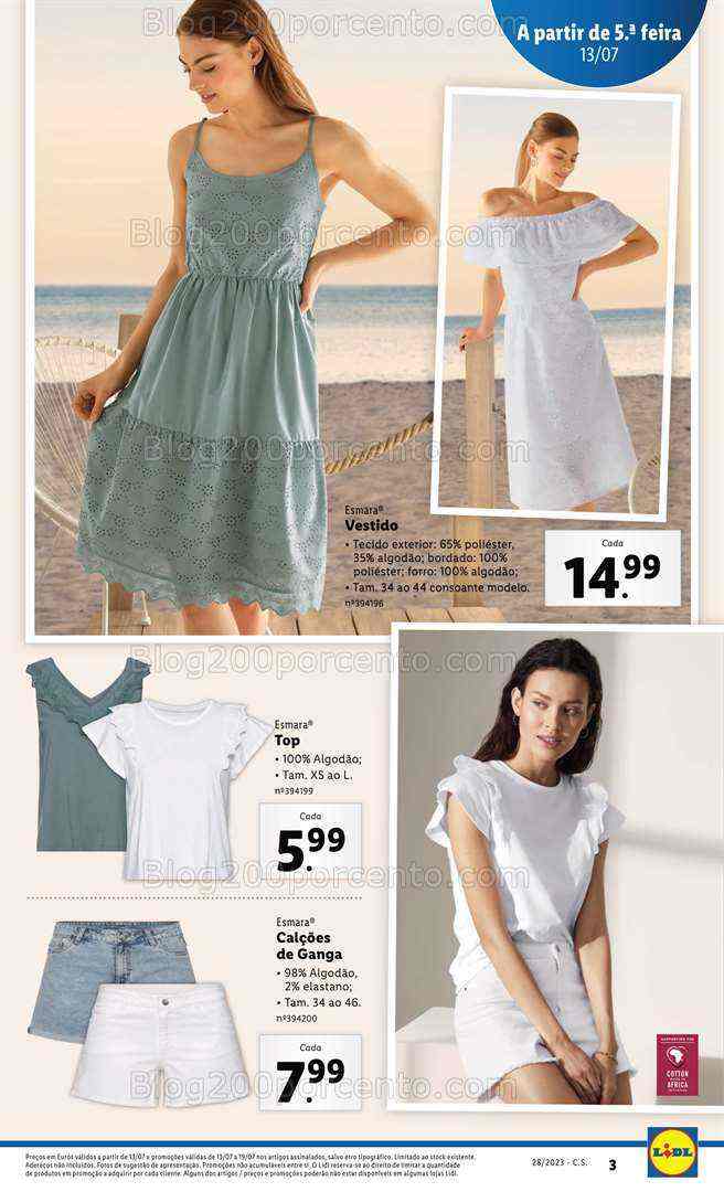 Antevisão Folheto LIDL Bazar Promoções a partir de 13 julho