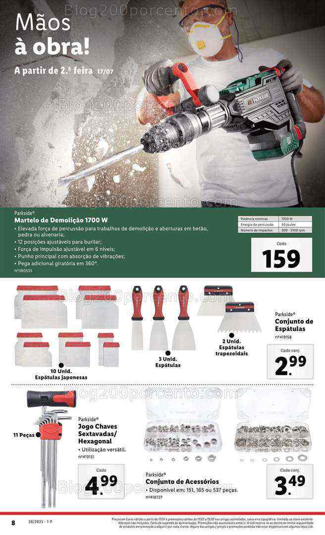 Antevisão Folheto LIDL Bazar Promoções a partir de 17 julho