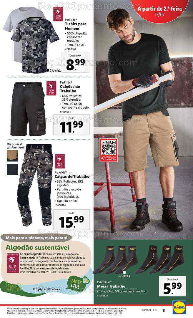 Antevisão Folheto LIDL Bazar Promoções a partir de 17 julho