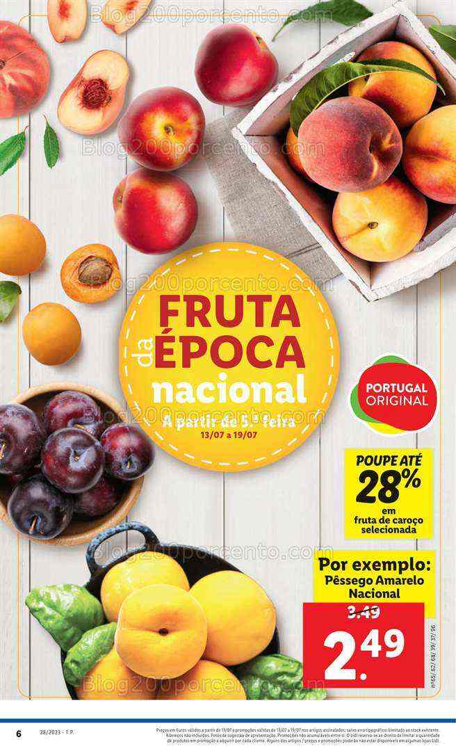 Antevisão Folheto LIDL Promoções de 13 a 19 julho