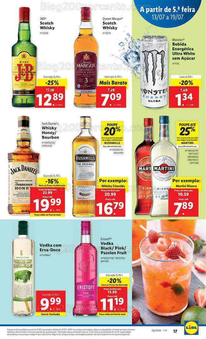 Antevisão Folheto LIDL Promoções de 13 a 19 julho