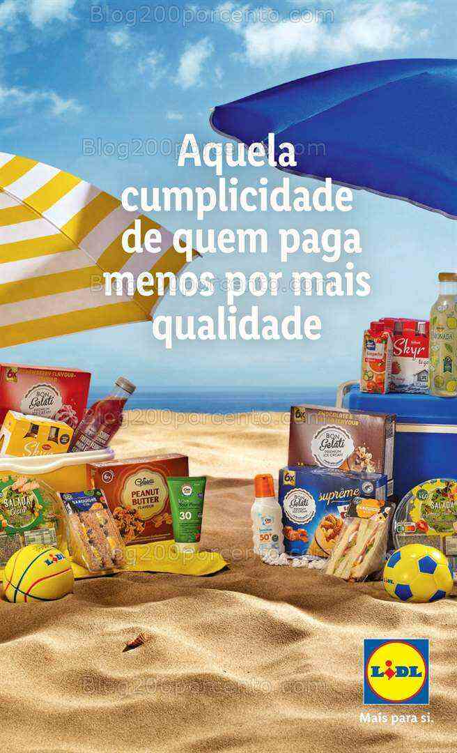 Antevisão Folheto LIDL Promoções de 13 a 19 julho