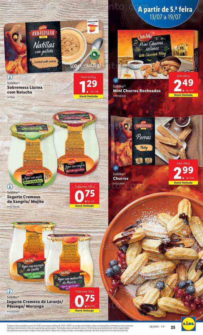 Antevisão Folheto LIDL Semana Ibérica Promoções de 13 a 19 julho