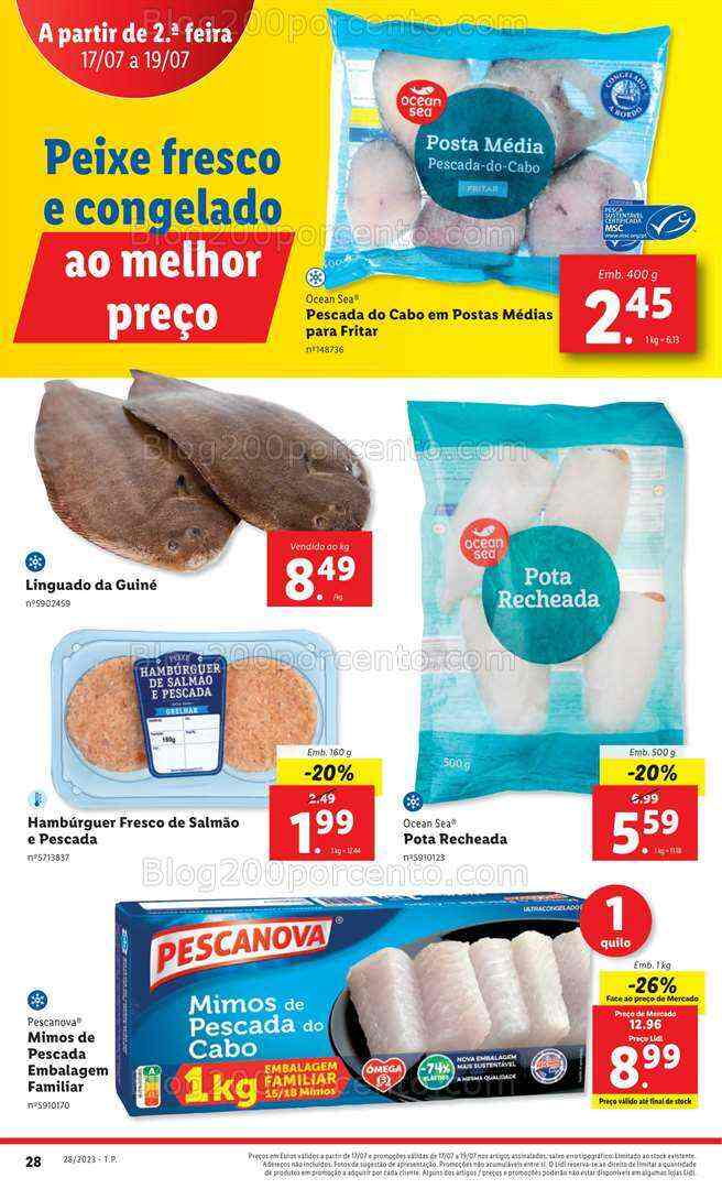 Antevisão Folheto LIDL Promoções de 13 a 19 julho